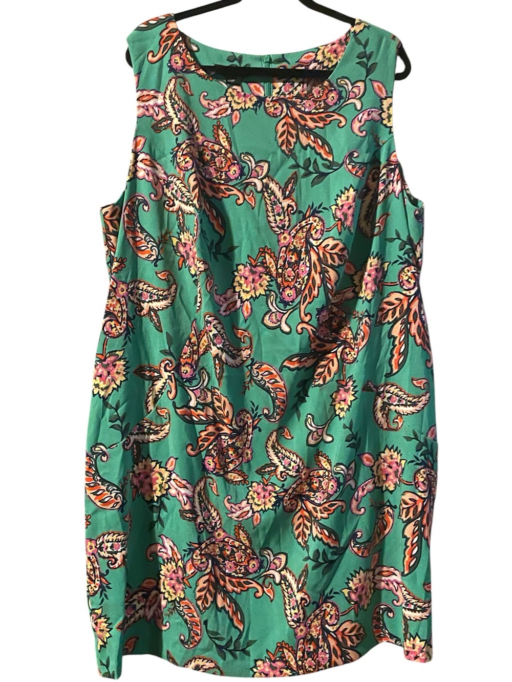 Ros & Ali Size Sleeveless Floral  Dress